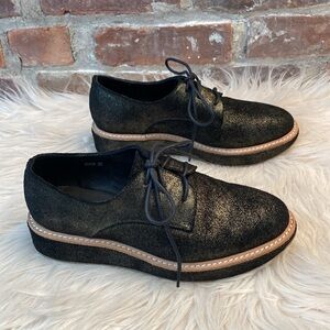 Antelope Platform Oxford Shoes, Size 37